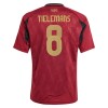 Maillot de Supporter Belgique Tielemans 8 Domicile Euro 2024 Pour Enfant